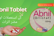 Abnil Tablet _ uses in urdu