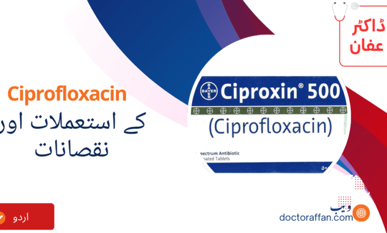 CIPROFLOXACIN tablet uses in urdu