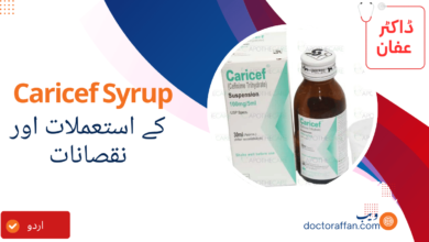 Caricef Syrup Uses in urdu