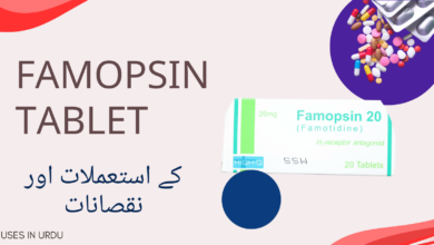 Famopsin Tablet uses in urdu