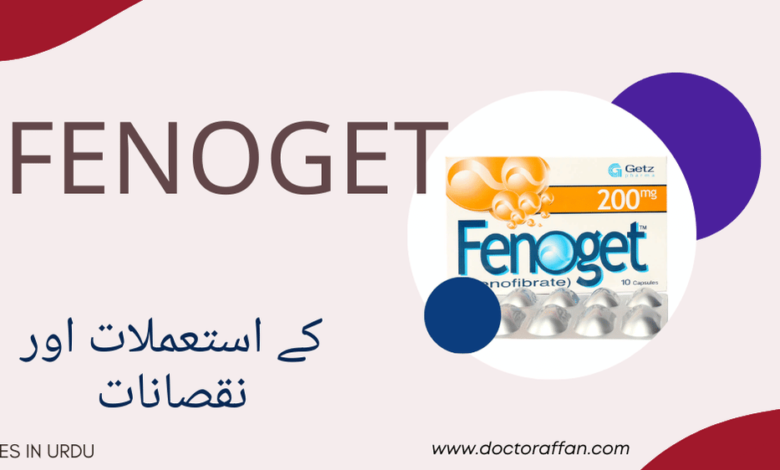 Fenoget Tablet Uses فوائد اور استعمالات (Urdu)