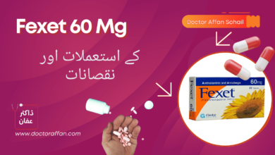 Fexet 60 Mg uses in urdu