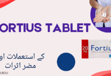 Fortius Tablet uses in urdu