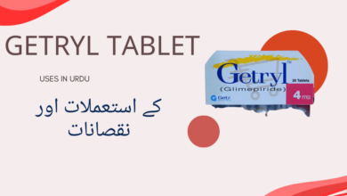 Getryl Tablet uses in urdu