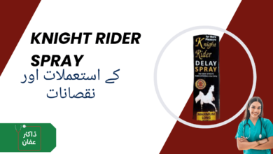 Knight Rider Spray uses in urdu