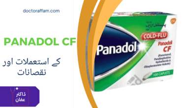 Panadol Cf Tablet uses in urdu