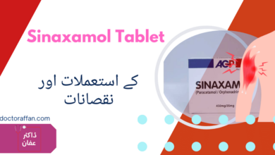 Sinaxamol Tablet uses in urdu