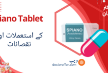 Spiano Tablet uses in urdu